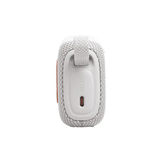 Bluetooth speaker JBL GO 5 White 4.8 W, battery up to 8 hours, USB TYPE-C charger