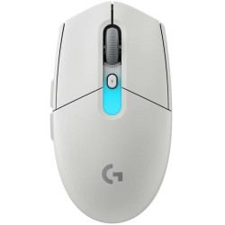 Геймърска безжична мишка Logitech G305 X Superlight - Бяла