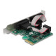 Delock PCI Express х 1 карта към 2 x сериен порт RS-232 мъжки, Low Profile