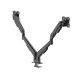 Hama Monitor Mount, 2 Monitors, Gas Spring, Fully Mobile, 17