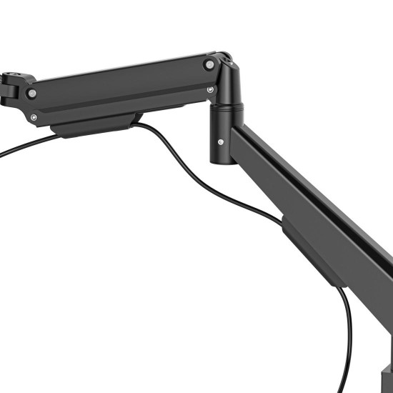Hama Monitor Mount, 2 Monitors, Gas Spring, Fully Mobile, 17