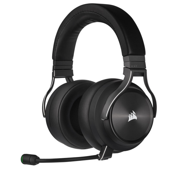 Геймърски безжични слушалки Corsair Virtuoso RGB XT - Черен