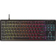 Геймърскa мембранна клавиатура Corsair K55 Core RGB - TKL