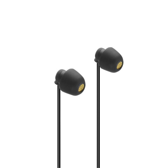 Hama “Calm” Headphones, In-Ear, Microphone, Cable Kink Protection, USB-C, black