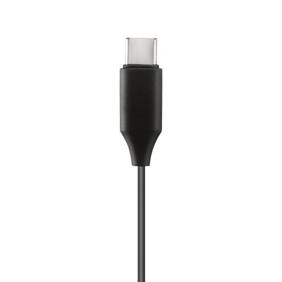 Hama “Calm” Headphones, In-Ear, Microphone, Cable Kink Protection, USB-C, black