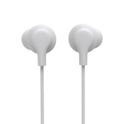 HAMA Слушалки “Popply”, 3.5 мм жак, микрофон, бял