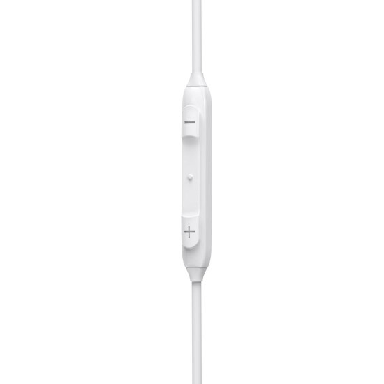 Hama “Popply” Headphones, In-Ear, Microphone, Cable Kink Prot., 3.5 mm, white
