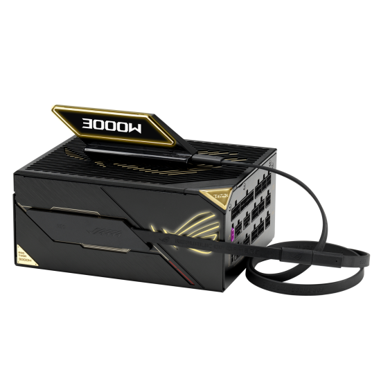 Power Supply ASUS ROG THOR III 3000W Edition 20, 80+ Titanium PCIe 5.1, Fully Modular