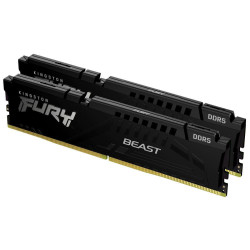Memory Kingston FURY Beast Black 16GB(2x8GB) DDR5 6000MHz CL36, AMD EXPO - KF560C36BBEK2-16