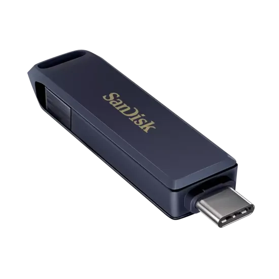 SanDisk Flash Memory 128GB Phone Drive, USB 3.2 Type-C, Lightning
