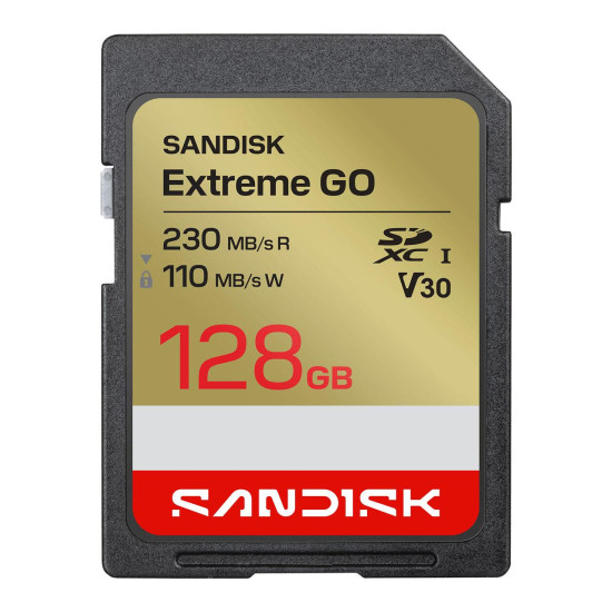 SanDisk Memory card Extreme GO SD UHS-I Card 128GB
