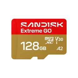 SanDisk Memory card Extreme GO microSD™ UHS-I Card 128GB, V30, A2