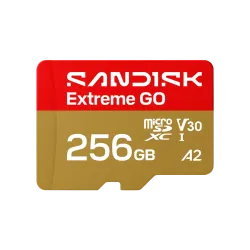 SanDisk Memory card Extreme GO microSD™ UHS-I Card 256GB, V30, A2