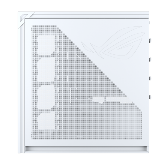 Кутия ASUS ROG CRONOX ARGB E-ATX Mid-Tower - White