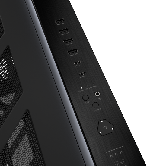 Кутия ASUS ROG CRONOX ARGB E-ATX Mid-Tower - Black
