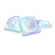 ASUS ROG Eurux GR120 ARGB Reverse Fan White Edition - Triple Pack