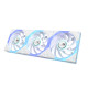 ASUS ROG Eurux GR120 ARGB Reverse Fan White Edition - Triple Pack