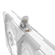 ASUS ROG Eurux GR120 ARGB Reverse Fan White Edition - Triple Pack