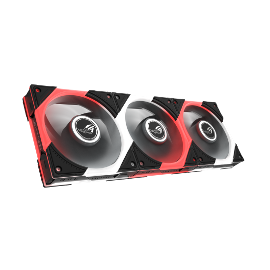 ASUS ROG Eurux GR120 ARGB Reverse Fan Black Edition - Triple Pack