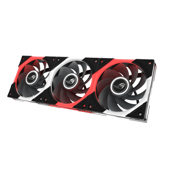 ASUS ROG Eurux GR120 ARGB Reverse Fan Black Edition - Triple Pack