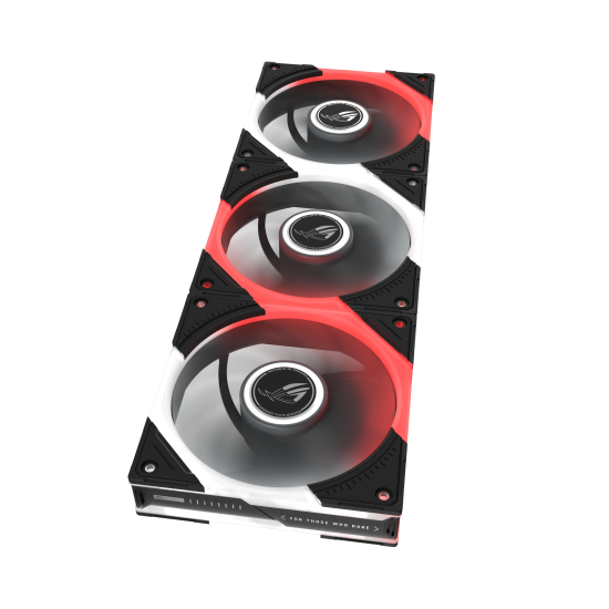 ASUS ROG Eurux GR120 ARGB Reverse Fan Black Edition - Triple Pack