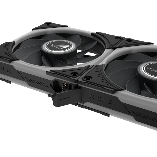 ASUS ROG Eurux GR120 ARGB Reverse Fan Black Edition - Triple Pack