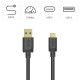 Hama USB Cable, USB-A Plug – USB-C Plug, USB 3.2 Gen 1, 5 Gbit/s, 3 m