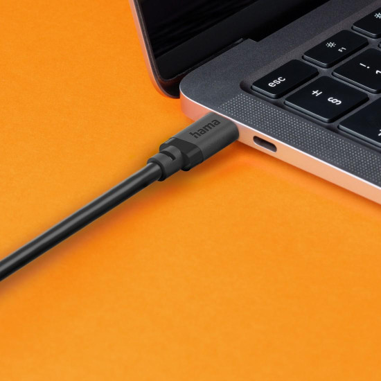 Hama USB Cable, USB-A Plug – USB-C Plug, USB 3.2 Gen 1, 5 Gbit/s, 3 m