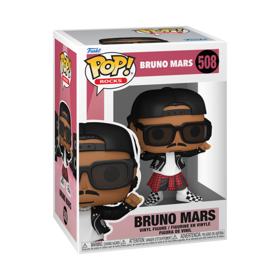 Funko Pop! Rocks: Bruno Mars #508