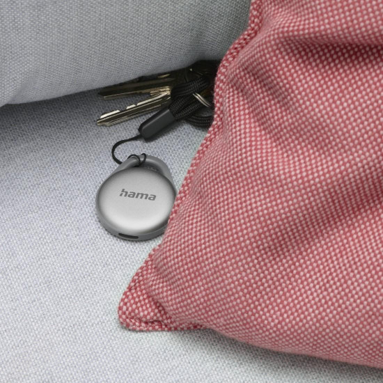 Hama Key Finder, for Android & Apple, Item Finder w. Bluetooth®, Chargeable
