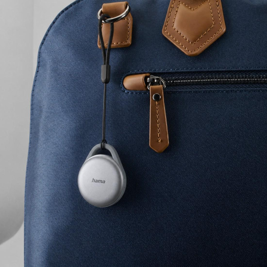 Hama Key Finder, for Android & Apple, Item Finder w. Bluetooth®, Chargeable