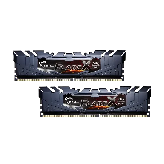 Памет G.SKILL Flare X 32GB(2x16GB) DDR4 3200MHz CL16 - F4-3200C16D-32GFX