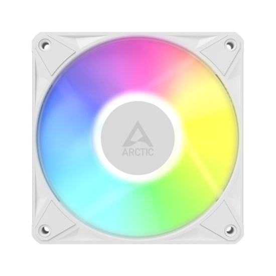 Fan ARCTIC BioniX P12 A-RGB PWM 120mm Daisy Chain - White