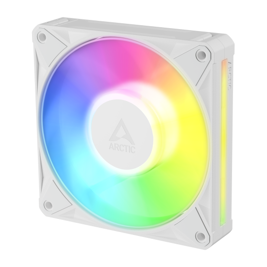 Fan ARCTIC BioniX P12 A-RGB PWM 120mm Daisy Chain - White