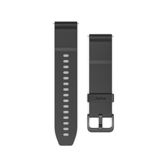 Hama Payment Wristband, NFC, Pay Contactlessly, for Watch/Smart Watch, 22 mm, blk