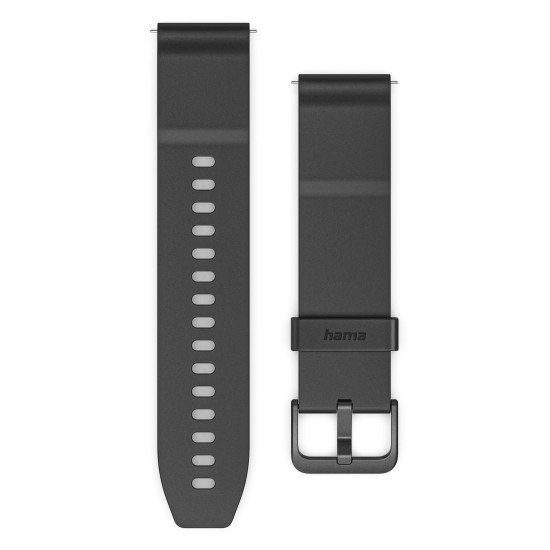 Hama Payment Wristband, NFC, Pay Contactlessly, for Watch/Smart Watch, 22 mm, blk