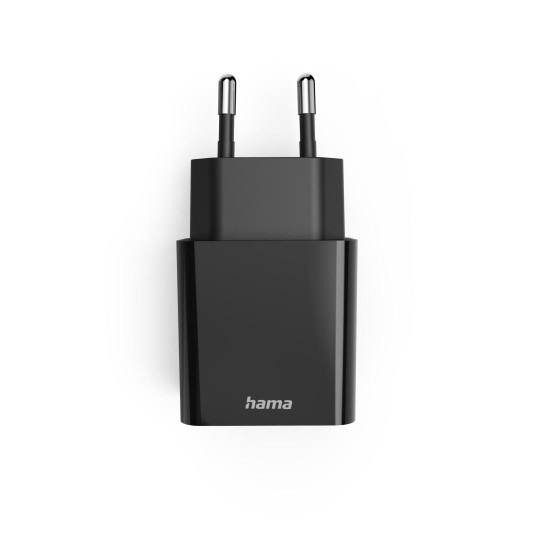 HAMA Бързо зарядно, USB-C, PD, 20 W, черно