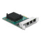 Delock Network card 4-ports 10/100/1000 Mb, PCI Ex x1 , Realtek RTL8111F,Low profile bracket