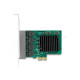 Delock Network card 4-ports 10/100/1000 Mb, PCI Ex x1 , Realtek RTL8111F,Low profile bracket