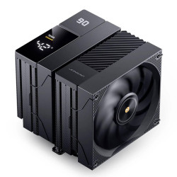 Охладител за процесор Jonsbo CC90 Dual Tower 130mm Display - Черен