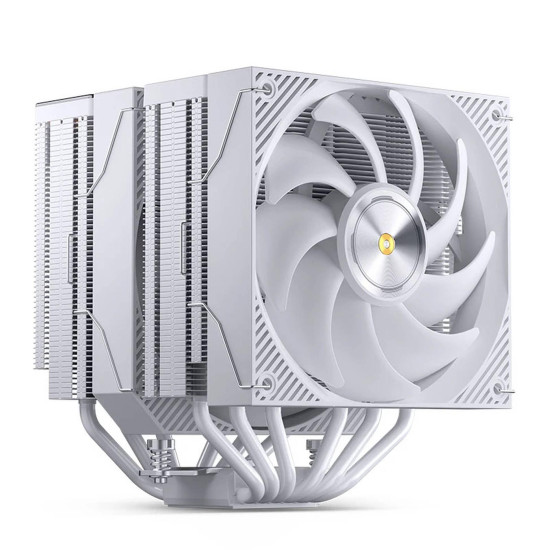CPU Cooler Jonsbo CC90 Dual Tower 130mm Display - White