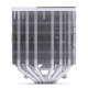 CPU Cooler Jonsbo CC90 Dual Tower 130mm Display - White