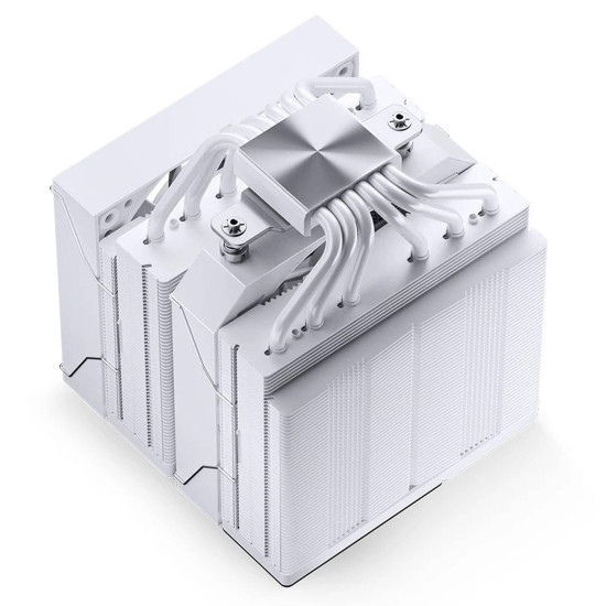 CPU Cooler Jonsbo CC90 Dual Tower 130mm Display - White