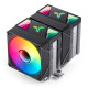 CPU Cooler Jonsbo CR-1400 DV2 ARGB - Black
