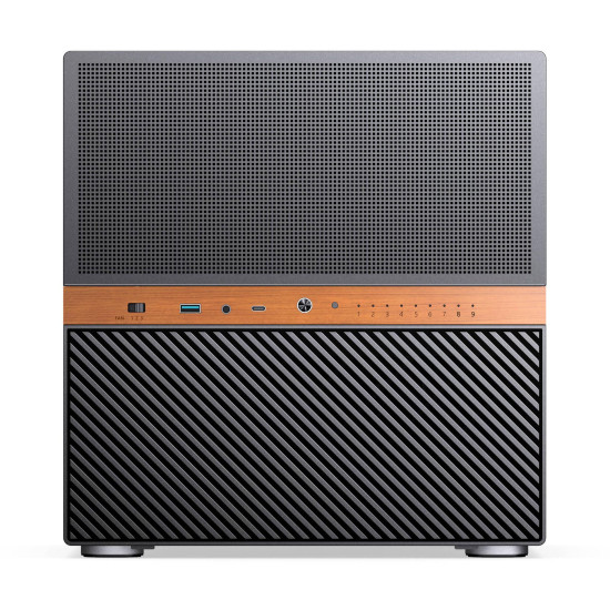 Case Jonsbo N6 NAS Micro-ATX - Black