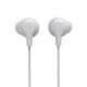 Hama “Curly” Headphones, In-Ear, Microphone, Cable Kink Protection, USB-C, white