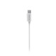 Hama “Curly” Headphones, In-Ear, Microphone, Cable Kink Protection, USB-C, white