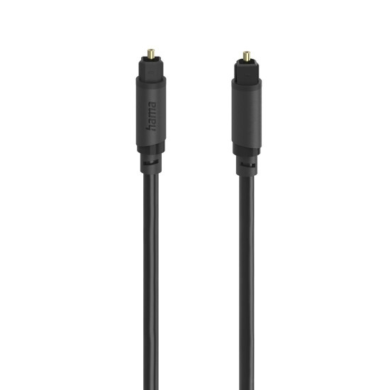 Hama Audio Optical Fibre Cable, ODT Plug (Toslink), 3.0 m