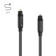 Hama Audio Optical Fibre Cable, ODT Plug (Toslink), 3.0 m