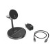 Hama Qi2 Wireless Charger, Inductive Fast Charging, 3in1 Charging Station, 15 W